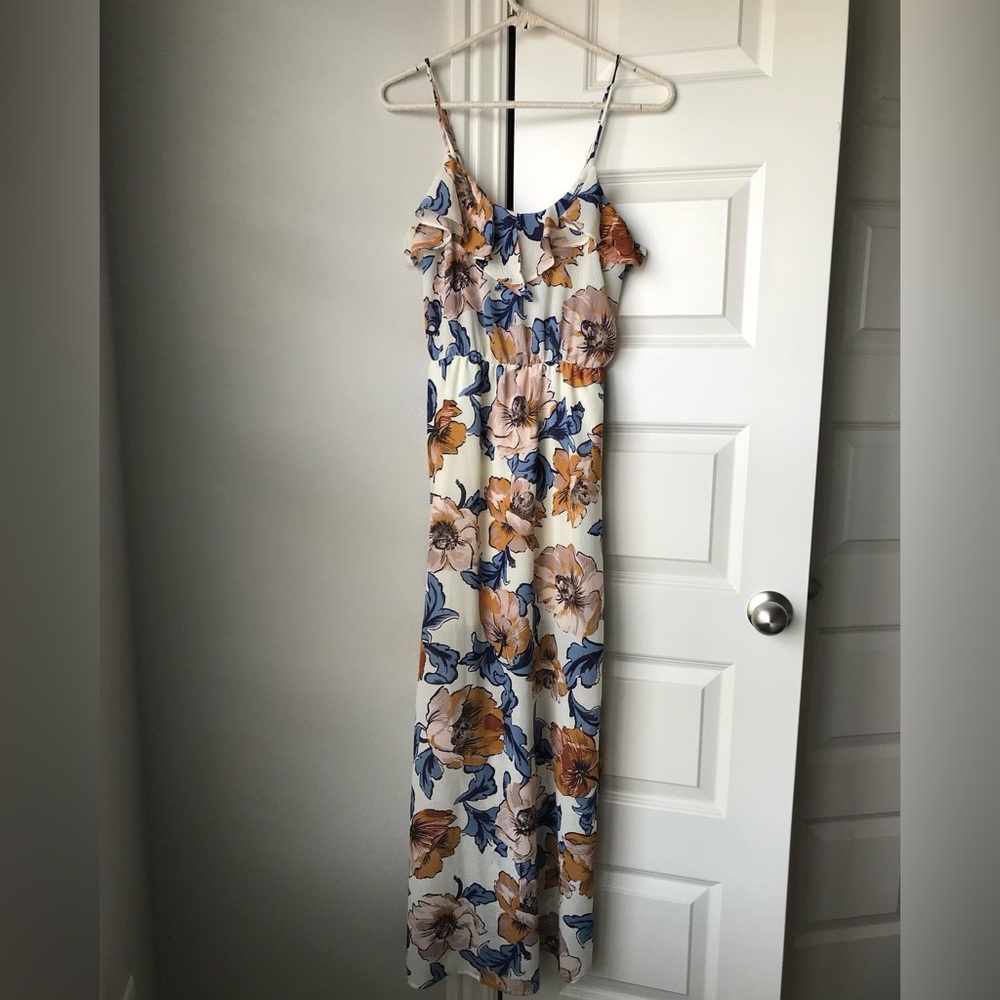Boho Maxi Floral Dress